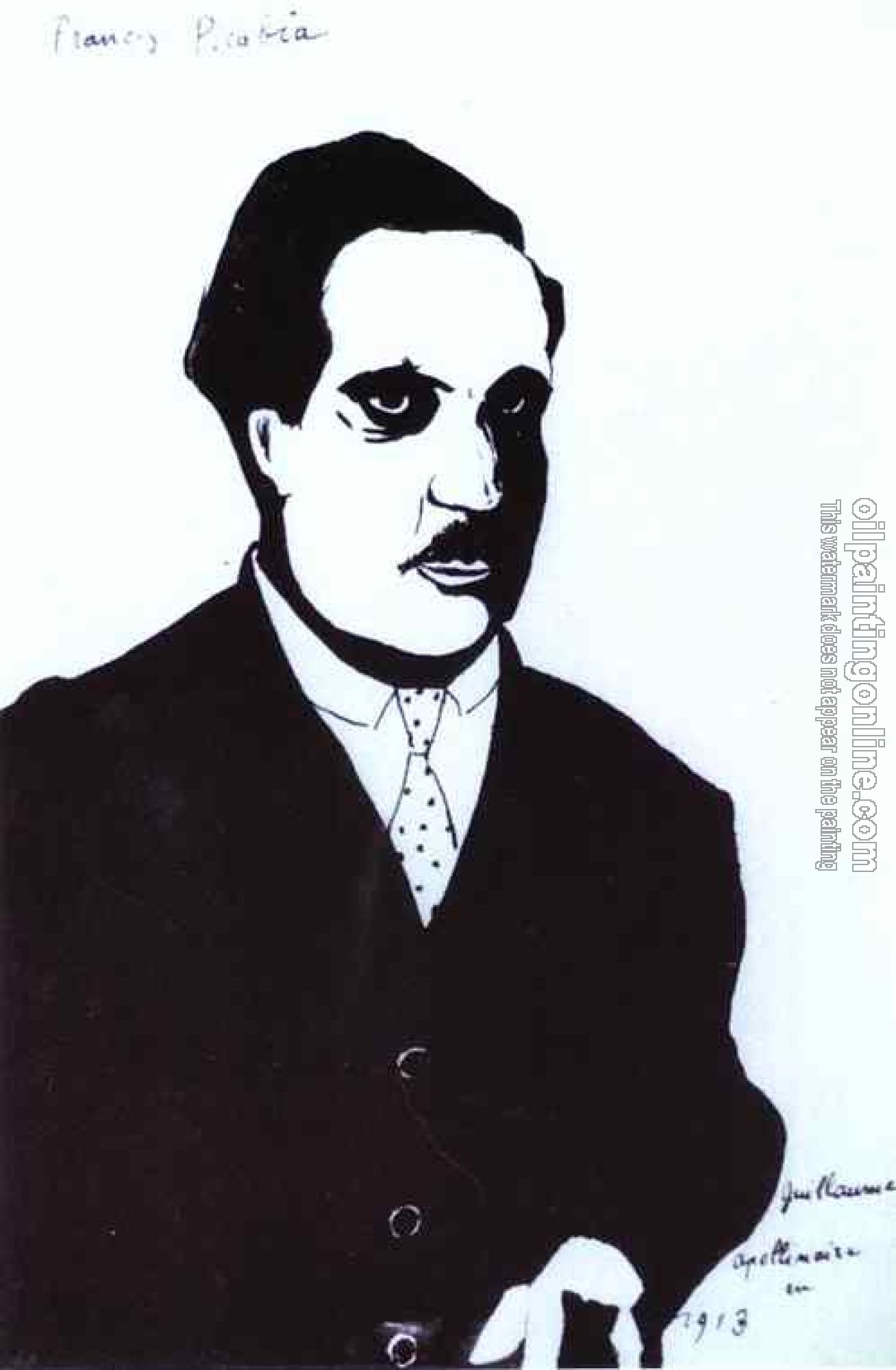 Picabia, Francis - Guillaume Apollinaire in 1913